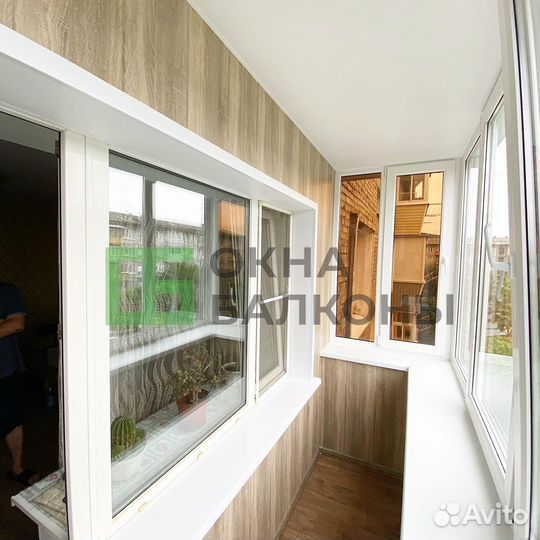 Отделка балконов