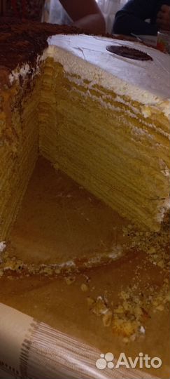 Торты домашние на заказ медовик