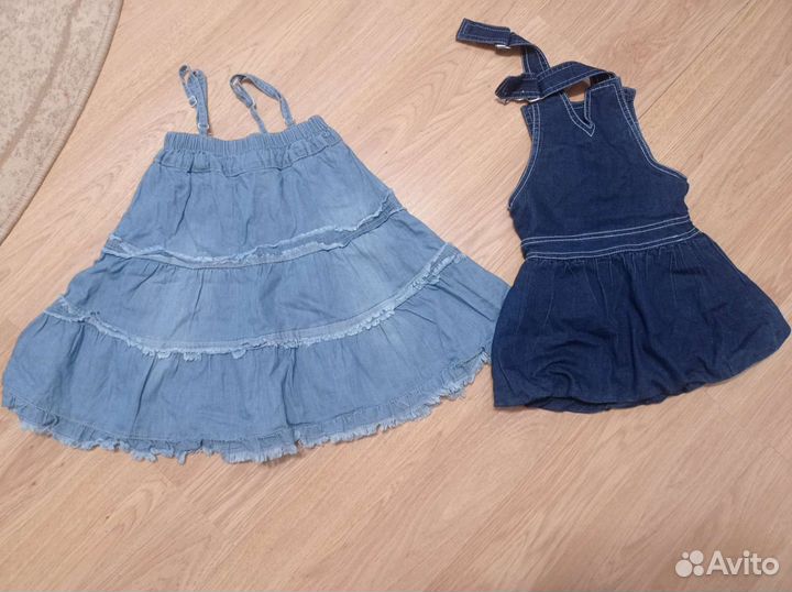 Джинсовый сарафан