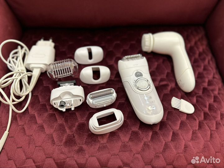Эпилятор braun silk epil 7 + щеточка для лица