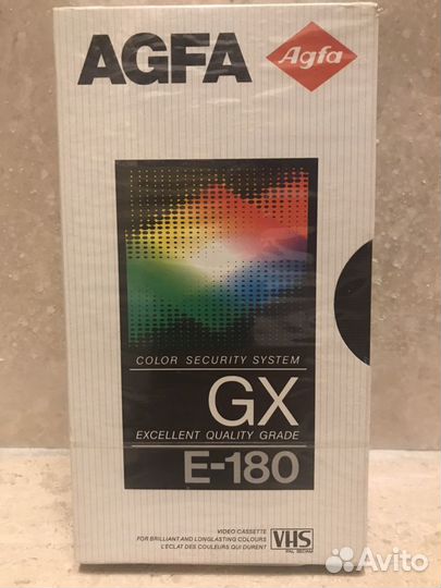 Кассета VHS новая Agfa
