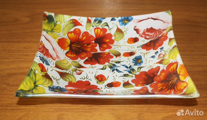 Салатник (салатница) стеклянная