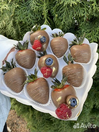 Клубника в бельгийском шоколаде