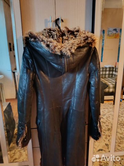 Дубленка натуральная женская 42 44