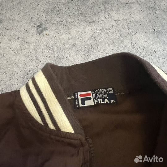 Бомбер олимпийка Fila White Line