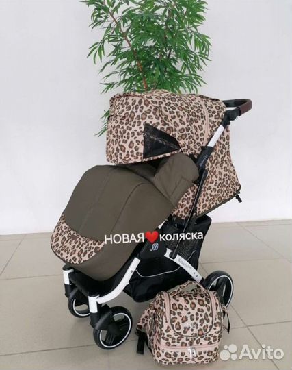 Прогулочная коляска Babalo future 2023 Леопард