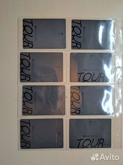 Карты BTS Tour Map of the soul