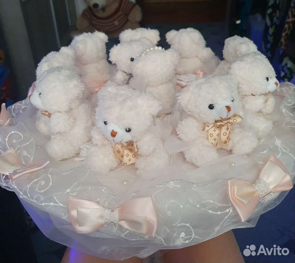 Букеты из мягких игрушек