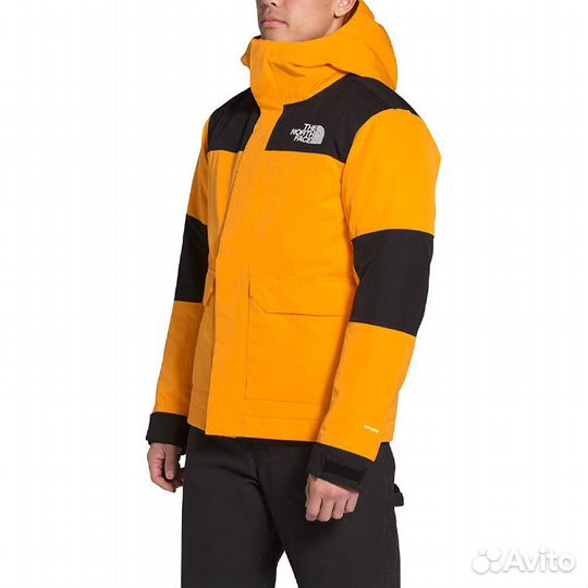 THE north face Quilted Jacket Men Yellow (XL)(89)