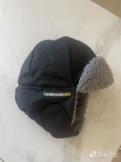 Шапка ушанка шлем Didrikson очень теплый