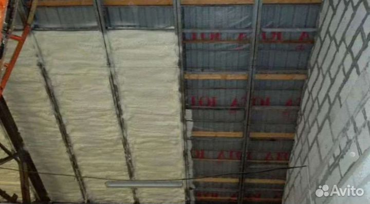 Утепление склада пенополиуретаном (ППУ)