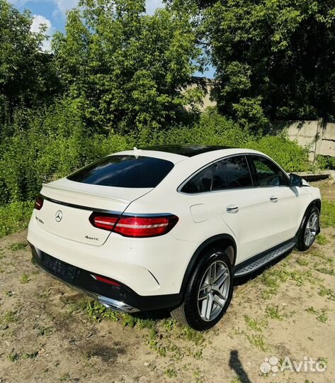 Mercedes-Benz GLE-класс Coupe 3.0 AT, 2017, битый, 118 345 км