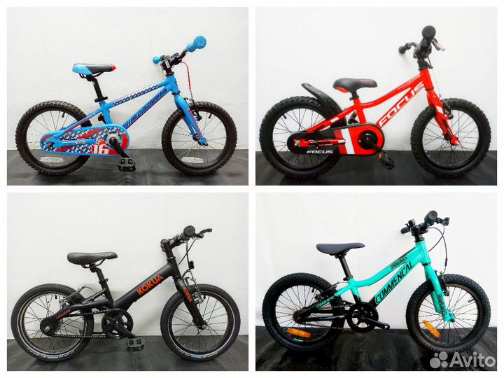 Детские б/у велосипеды 16