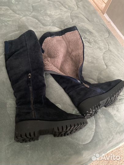 Сапоги женские зимние натуральная кожа 38 разм