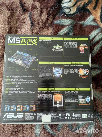 Материнская плата asus