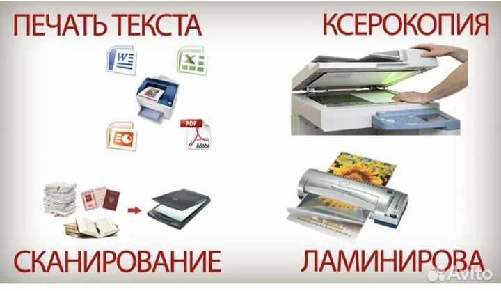 Распечатка текста