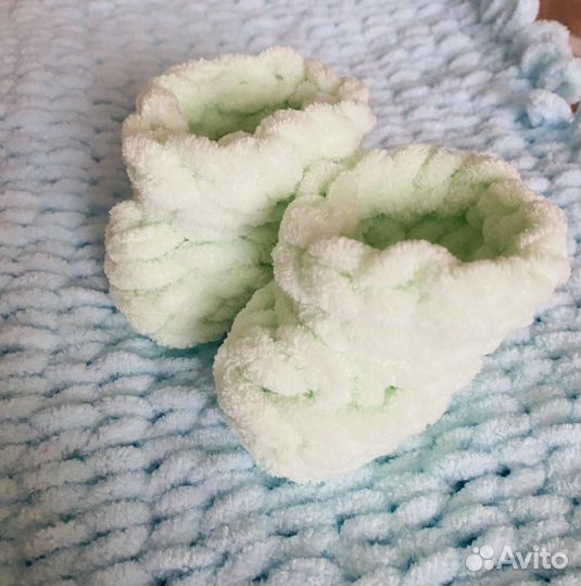 Плед детский плюшевый