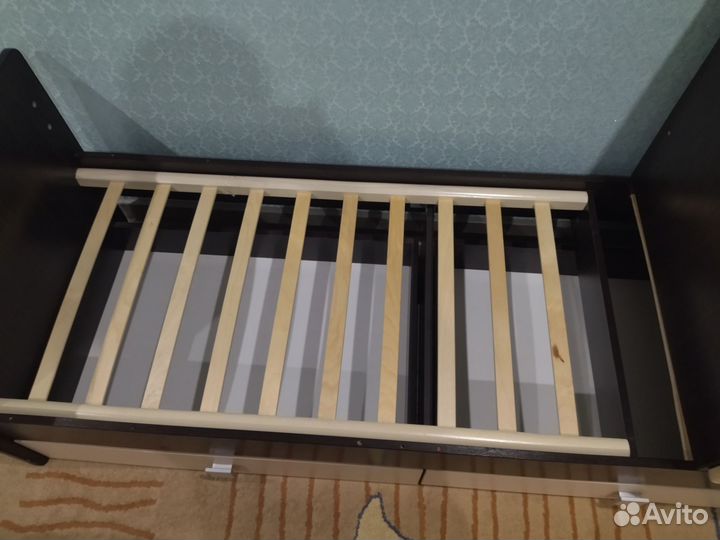 Детская кровать трансформер с маятником