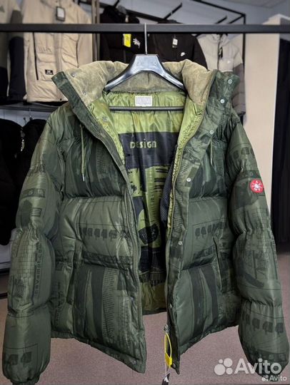 Зимний Пуховик от Cav Empt темно зеленый