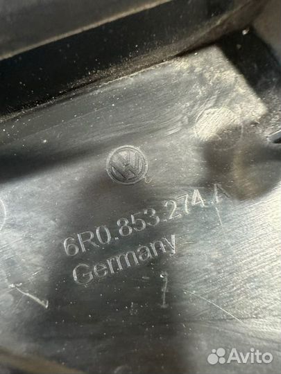 Накладка крыла передняя правая Volkswagen Polo 5