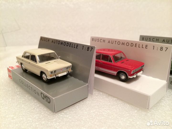 Качественные модели Ваз 2103/2106 Нива 1:87 от