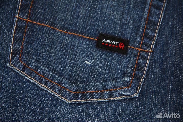 Ariat (USA) Джинсы Из Плотного Дэнима Размер 36/34