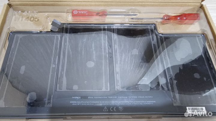 Новый аккумулятор A1405 для MacBook Air 13