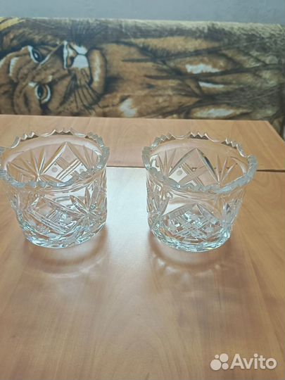 Салатник хрустальный