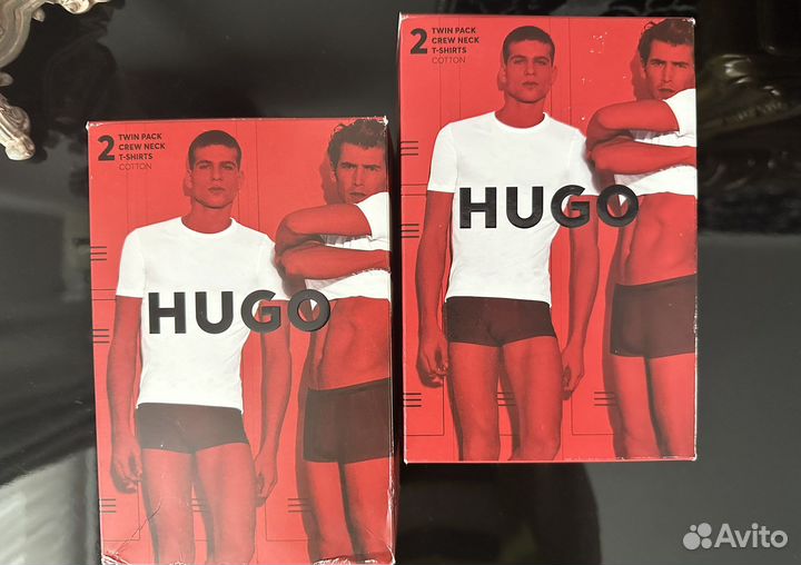 Футболки 2шт. Hugo XXL