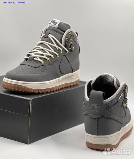 Кроссовки Nike Air Force 1 Duckboot (с мехом) (Арт.33609)