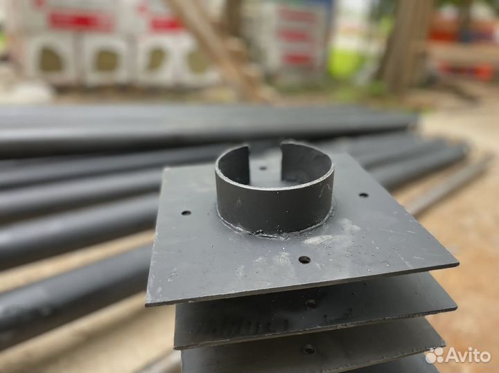 Винтовые сваи гильзованные