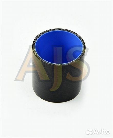 Патрубок 0гр 63 цв черный