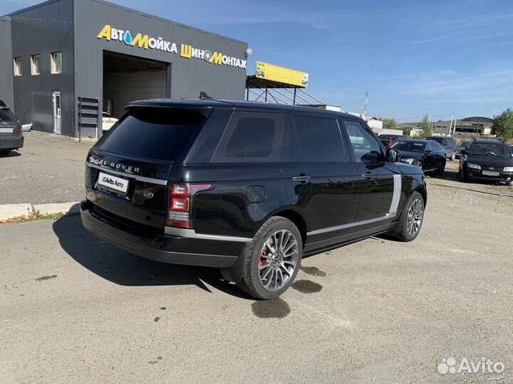 Land Rover Range Rover 4.4 AT, 2016, 133 000 км