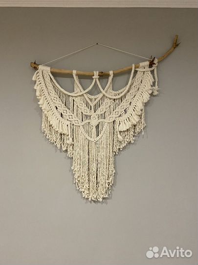 Панно на стену макраме