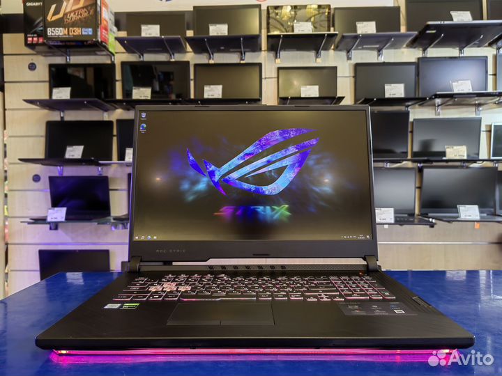 Игровой Asus ROG Strix 17.3 Intel i5 nVidia RGB