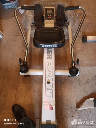 Гребной тренажер kettler favorit