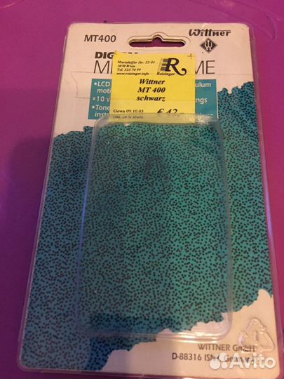 Метроном фирмы Wittner Германия