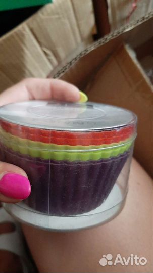 Форма для кекса силиконовые