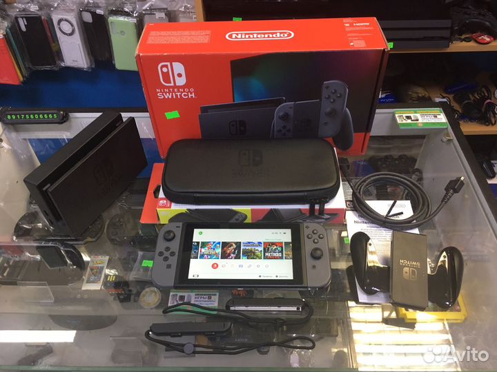 Nintendo Switch 288 Гб Прошитая+игры