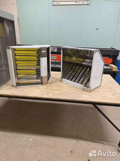 Зонт вытяжной из нержавейки