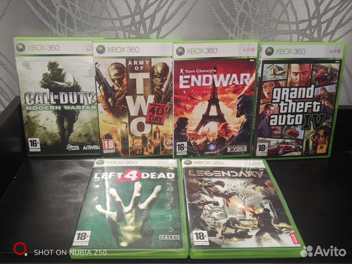 Игры на xbox 360