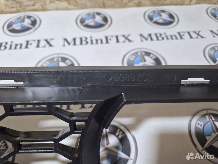 Решетка в бампер М пакет FRR ACC BMW X3 G01 G02