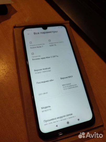 Xiaomi redmi note 7 4/64GB