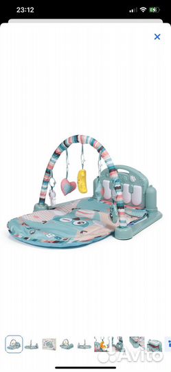 Развивающий коврик с пианино