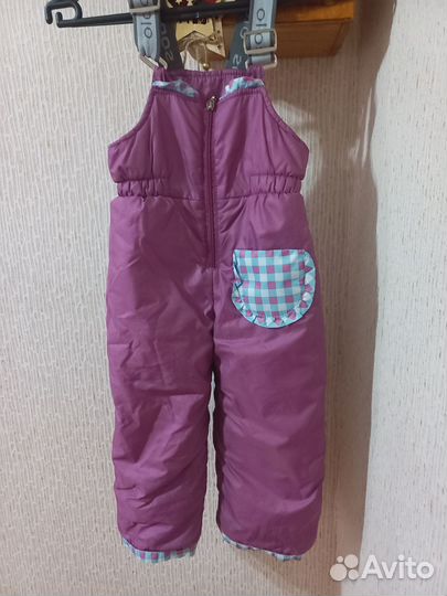 Демисезонный костюм для девочки 98