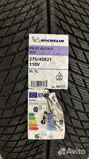 Michelin Alpin 5 275/45 R21 и 315/40 R21 110V