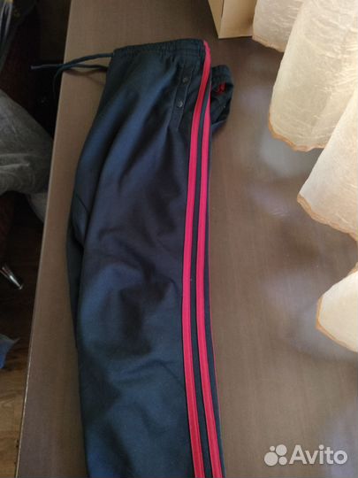 Штаны adidas на кнопках