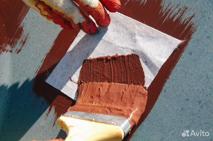 Мастика по металлу 6кг., Elastomeric-911