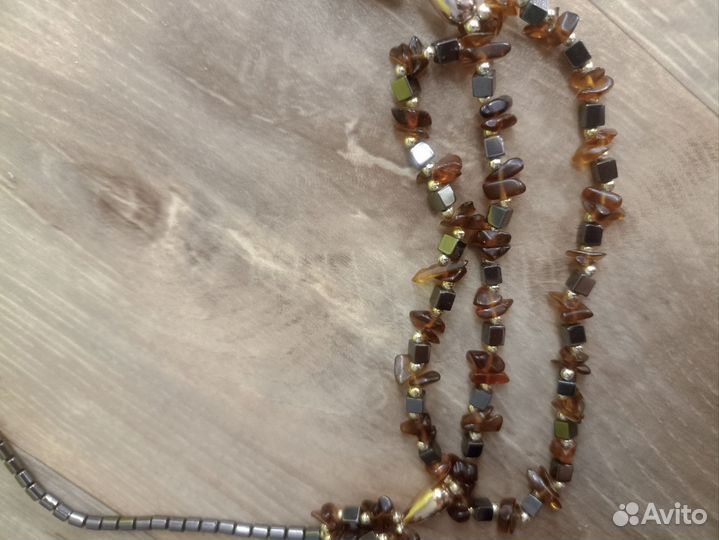 Винтажное ожерелье времён СССР