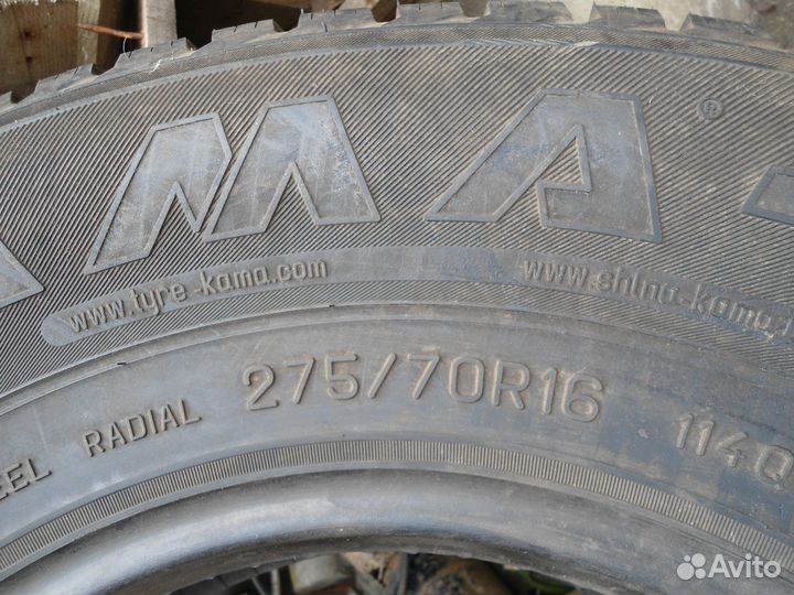 КАМА Кама-555 275/70 R16 114Q